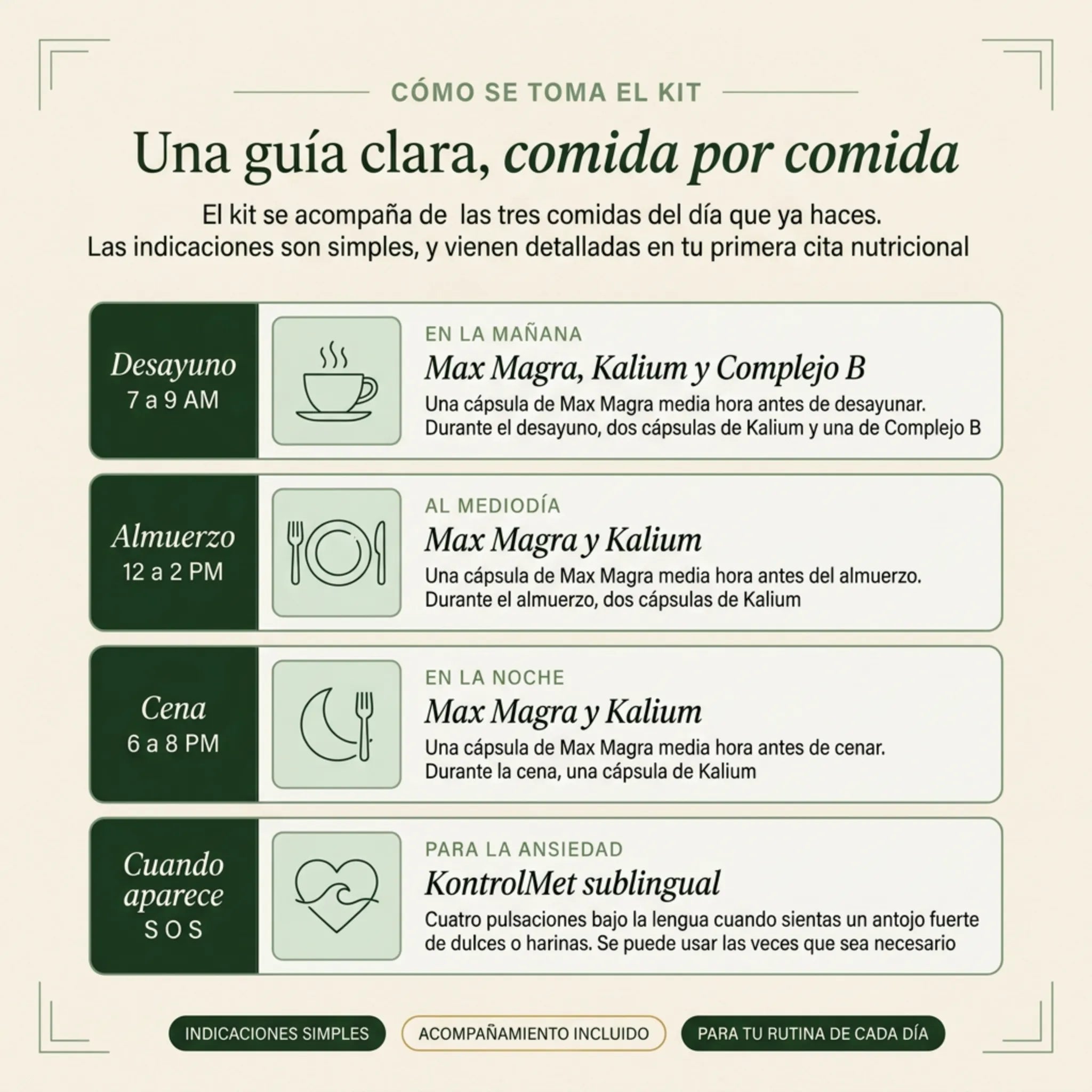 METCO RESET KIT QUEMADOR DE GRASA